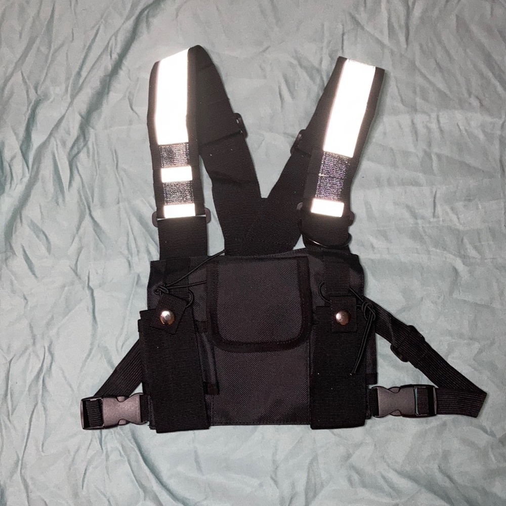 SHEIN Black Chest Bag